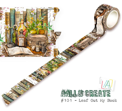 #101 - Washi Tape - Leaf Out My Book AALL & Create