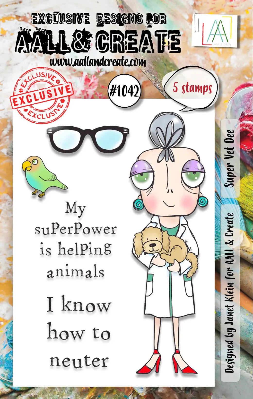 #1042 - Tampons A7 - Super Vet Dee AALL&Create