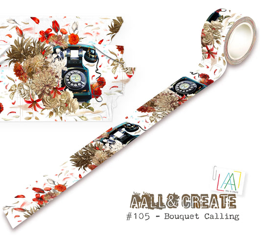 #105 - Washi Tape - Bouquet Calling AALL & Create