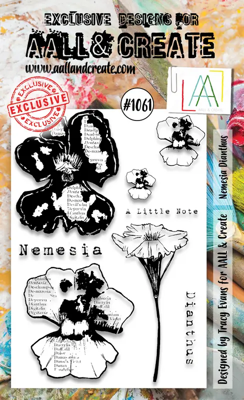 #1061 - Tampons A6 - Nemesia Dianthus AALL & Create