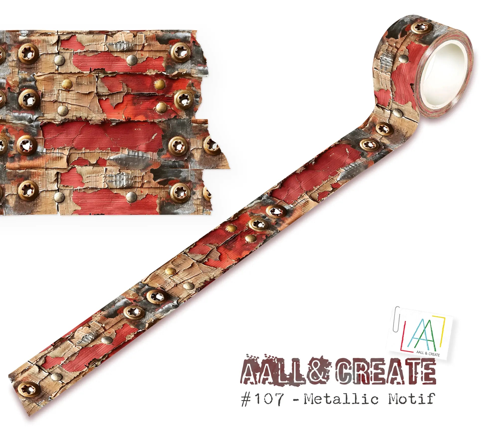 #107 - Washi Tape - Metallic Motif AALL & Create