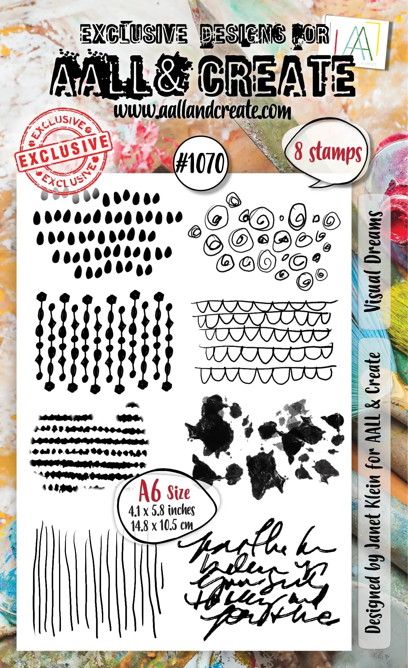 #1070 - Tampons A6 - Visuals Dreams AALL&Create