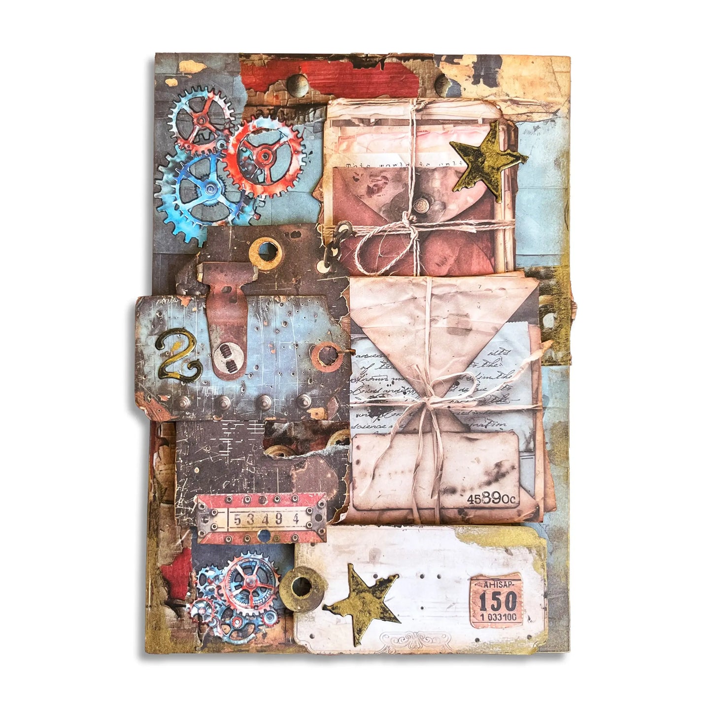 #11 - A6 Design Paper - Rusty Rhythms AALL & Create