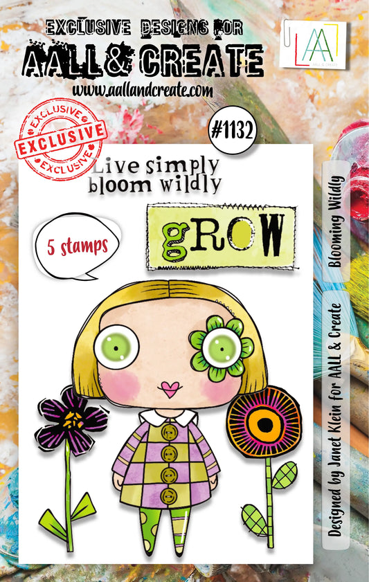 #1132 - Tampons A7 - Blooming Wildly AALL & Create