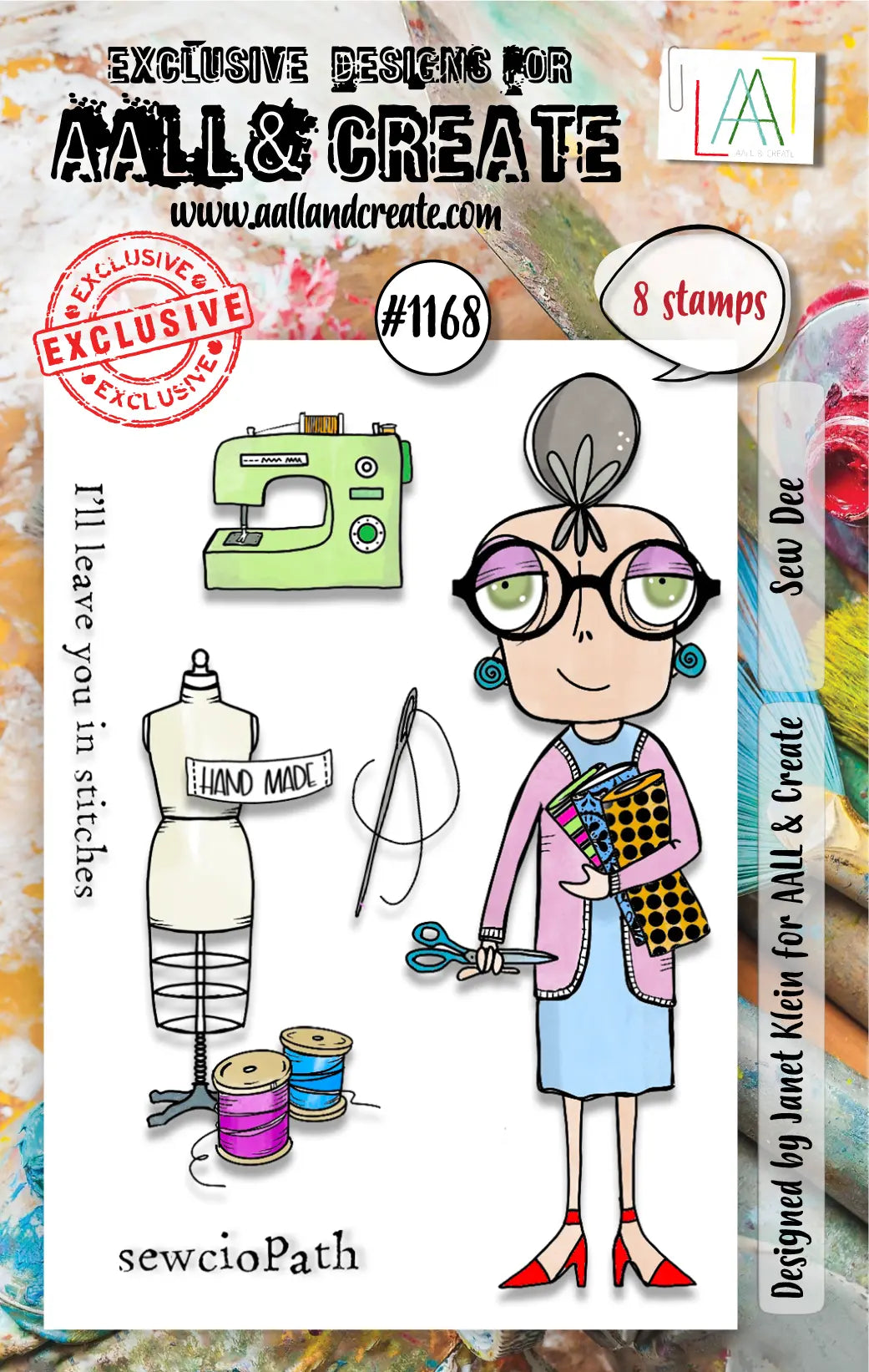 #1168 - Tampons A7 - Sew Dee AALL & Create