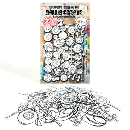 #12 - Ephemera Die-Cuts - Stems & Pods AALL & Create