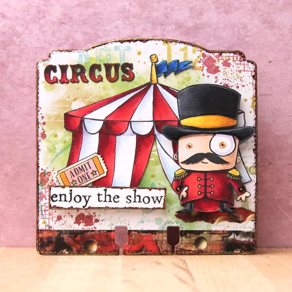 #1206 - A6 Stamps - The Big Top AALL & Create