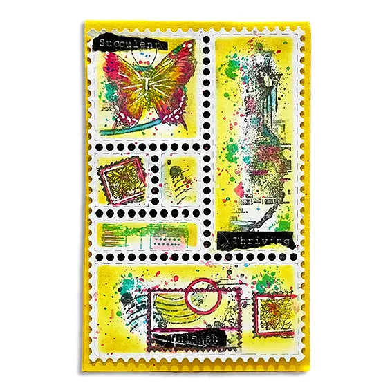 #1241 - A6 Stamp Set - Epistolary Elegance AALL & Create