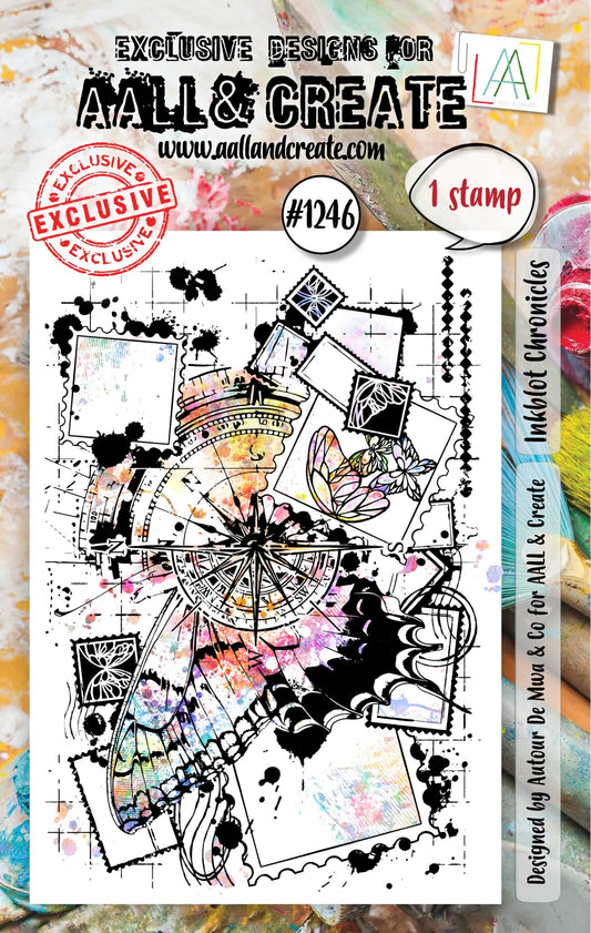 #1246 - A7 Stamp Set - Inkblot Chronicles AALL & Create