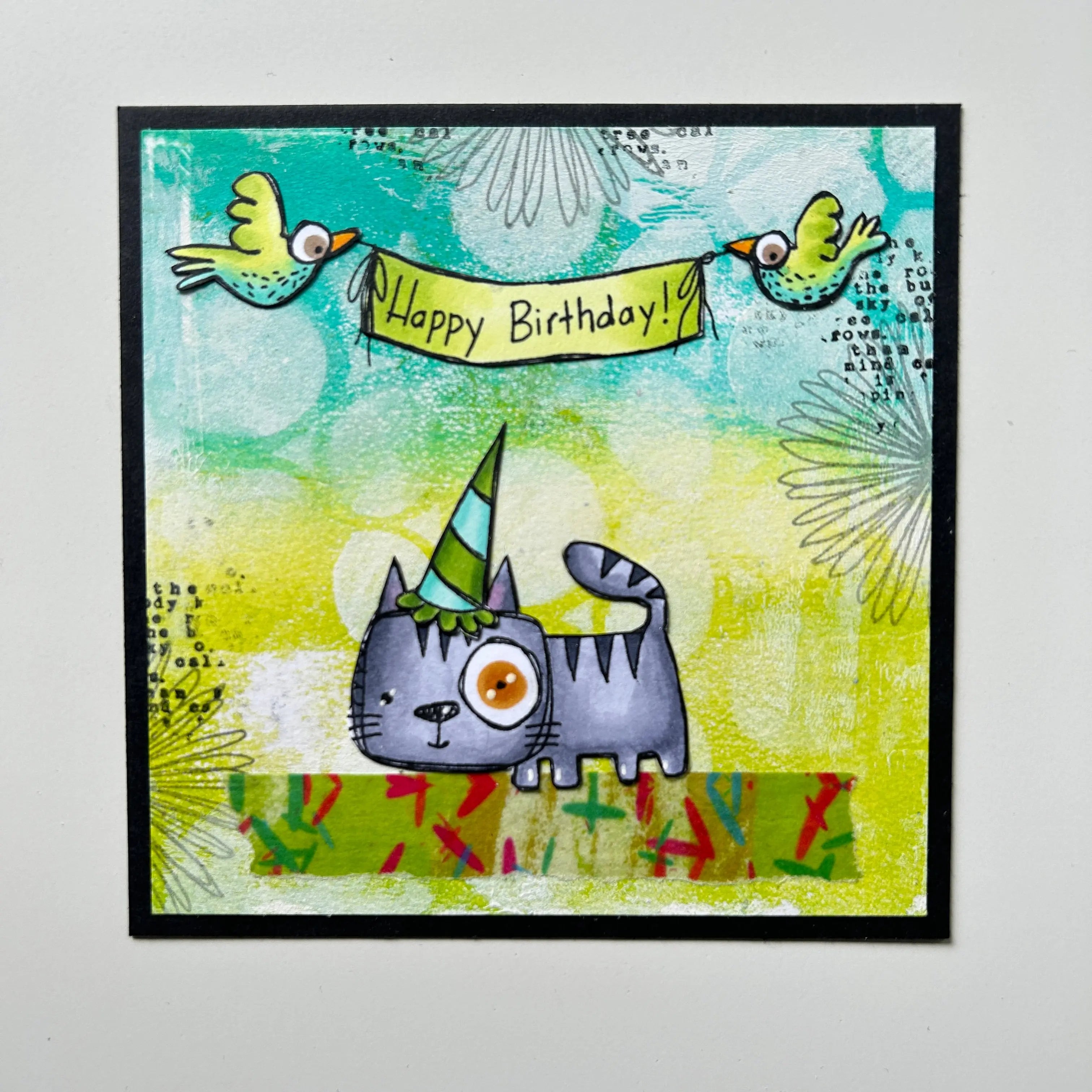 #172 - Pochoir 6"x6" - Olives & Ivy AALL & Create