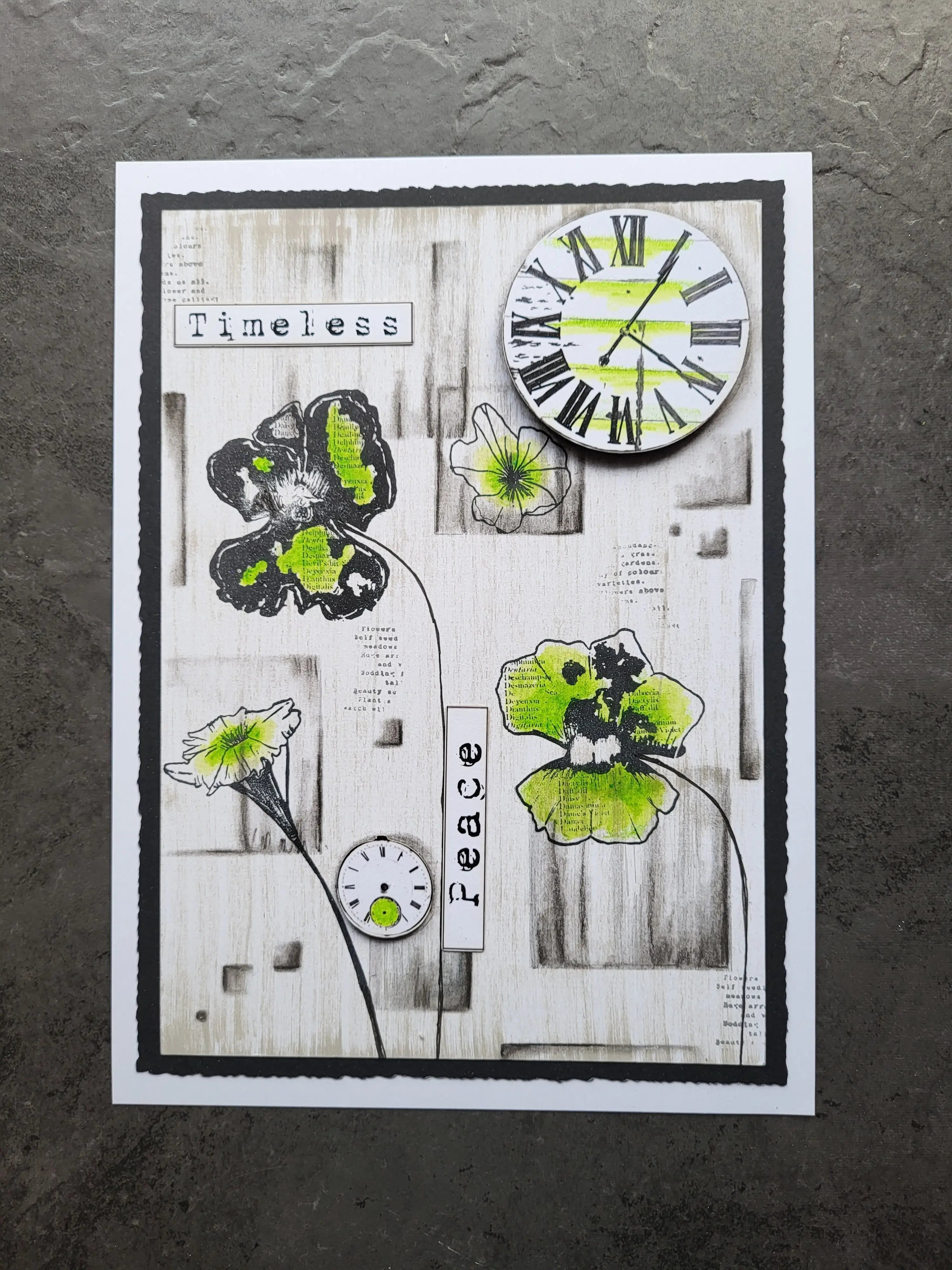 #26 - Ephemera Die-Cuts - Tick Tock AALL&Create