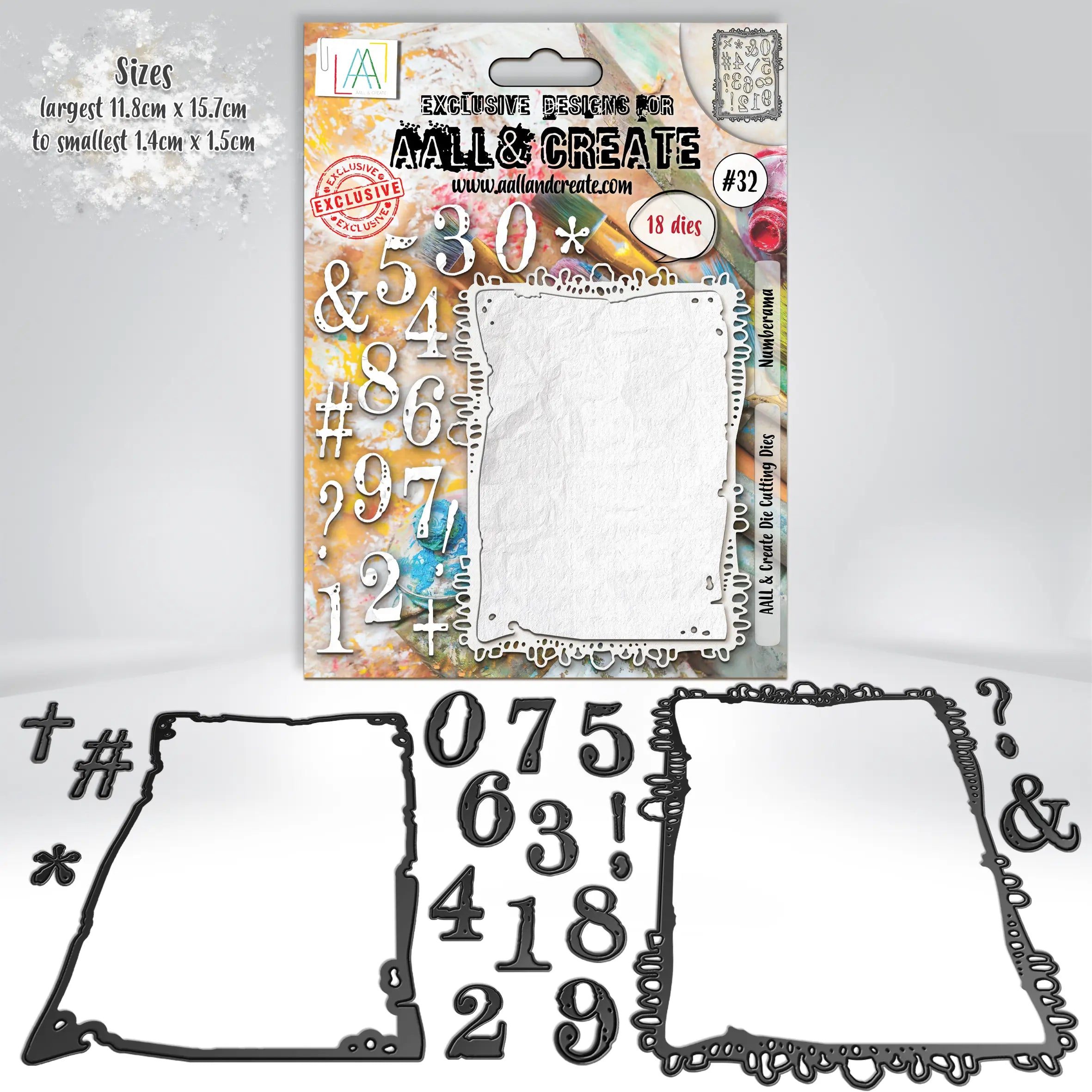 #32 - Matrices de découpes - Numberama AALL & Create