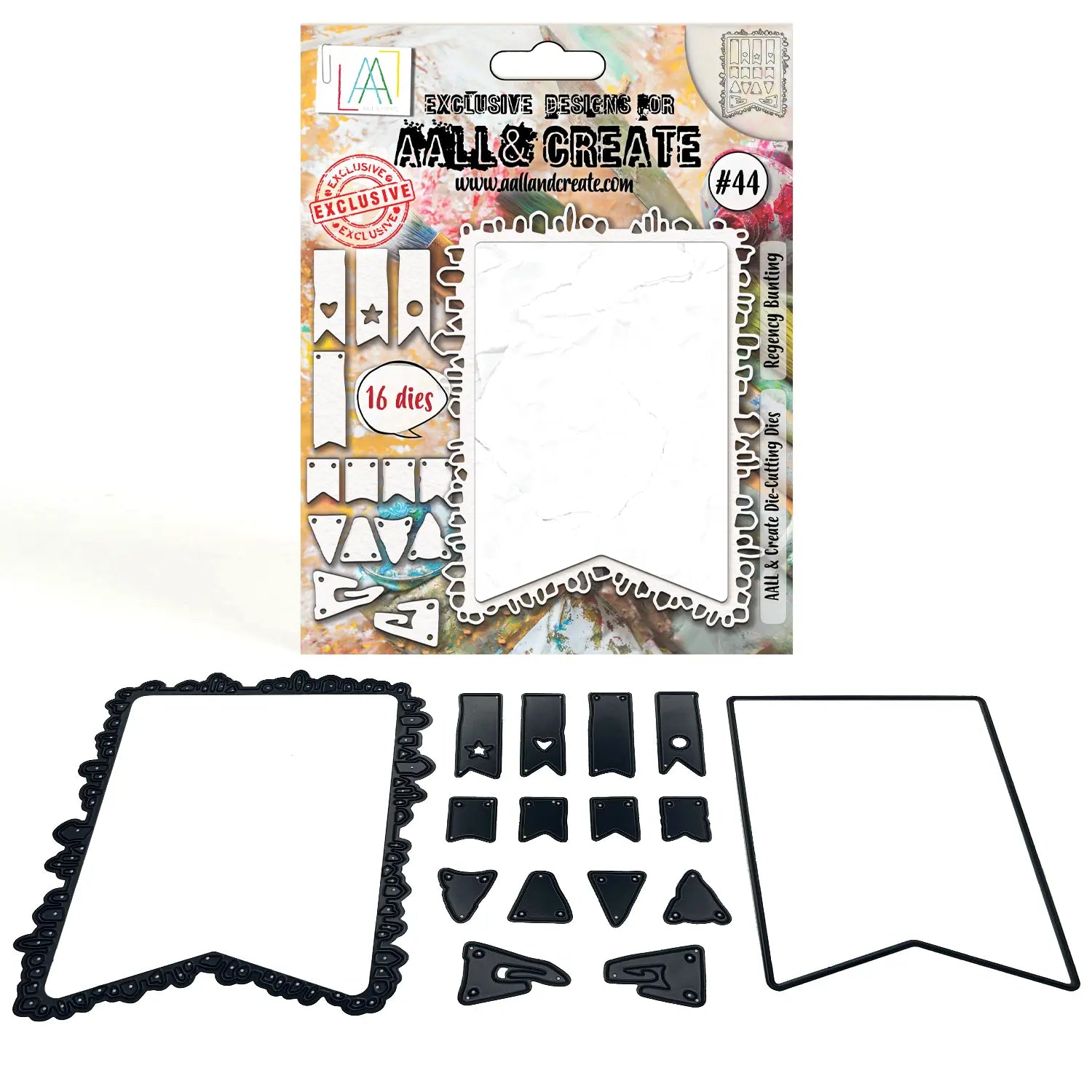 #44 - Die-Cutting Die Set - Regency Bunting AALL & Create