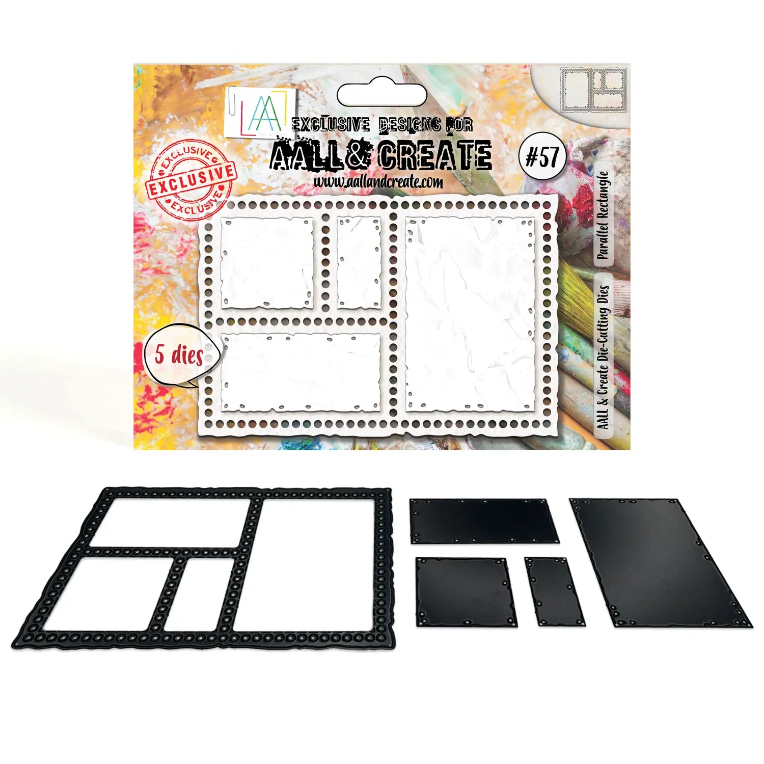 #57 - Die-Cutting Die Set - Parallel Rectangle AALL & Create