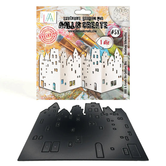 #58 - Die-Cutting Die Set - Building Silhouettes AALL & Create