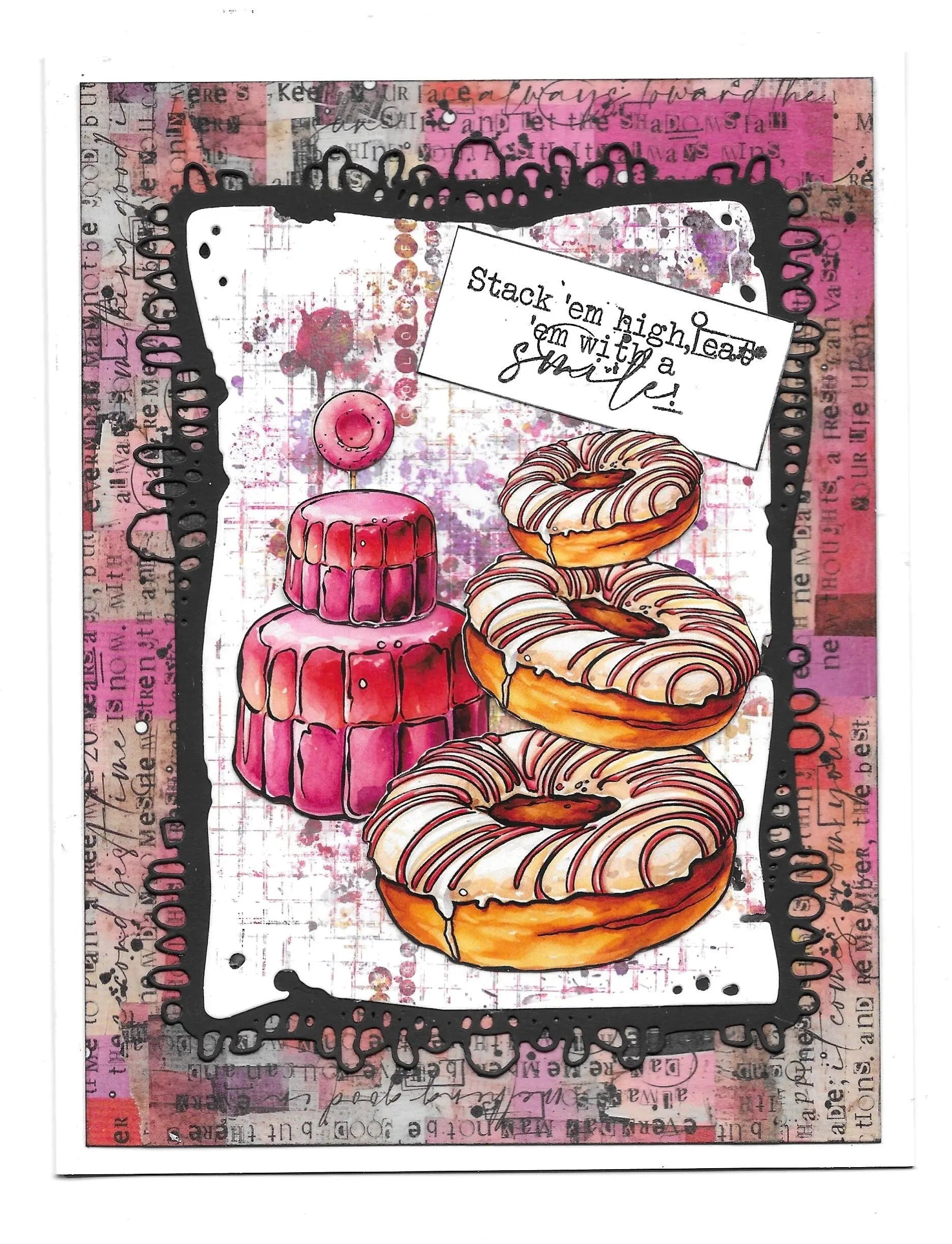 #59 - A6 Ephemera Die-Cuts - Candies & Doughnuts AALL & Create