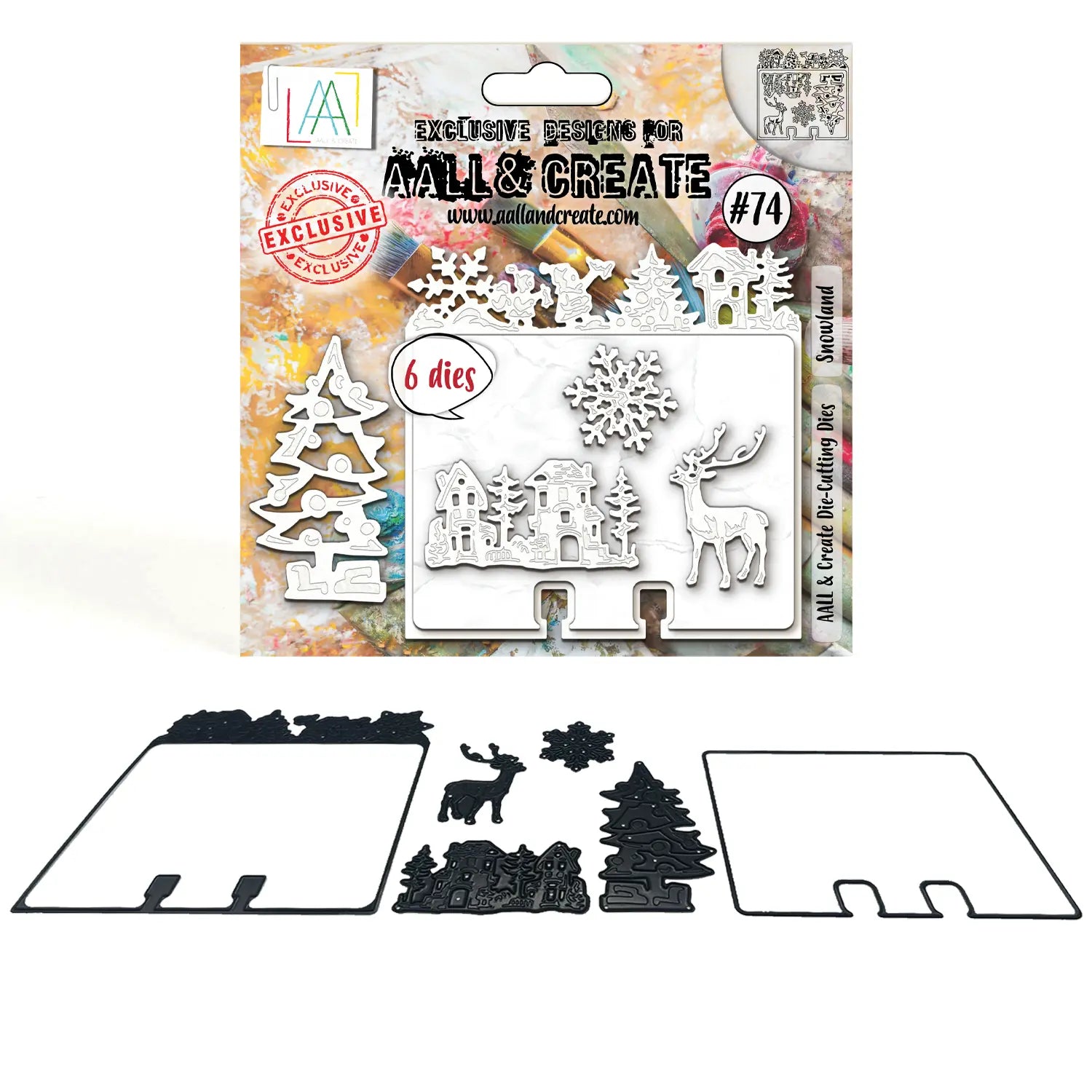 #74- Die-Cutting Die Set - Snowland AALL & Create