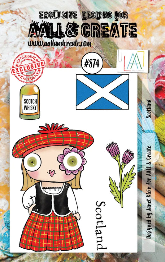 #874 - Tampons A7 - Scotland AALL & Create