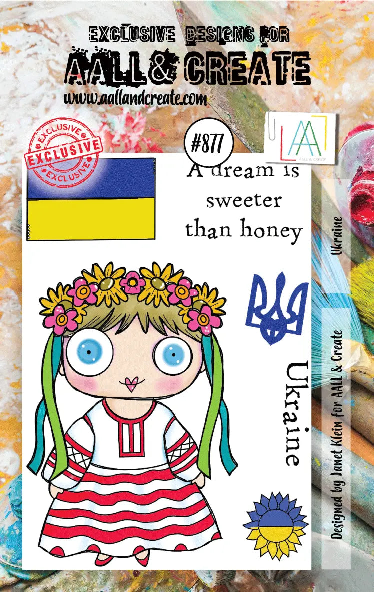 #877 - Tampons A7 - Ukraine AALL & Create