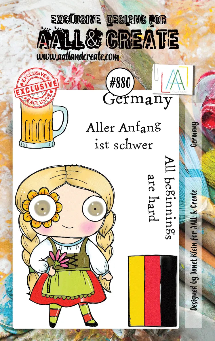 #880 - Tampons A7 - Germany AALL & Create