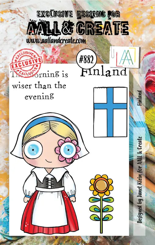 #882 - Tampons A7 - Finland AALL & Create