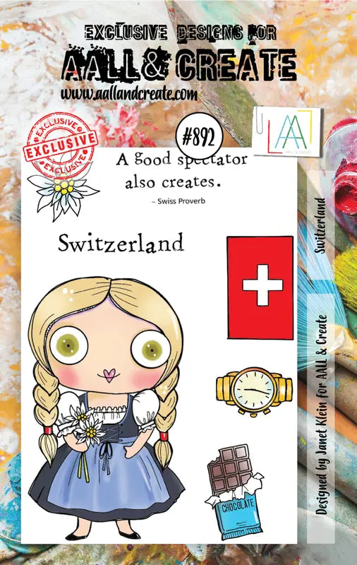 #892 - Tampons A7 - Switzerland AALL & Create