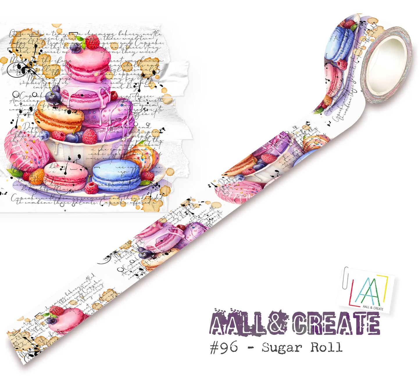 #96 - Washi Tape - Sugar Roll AALL & Create