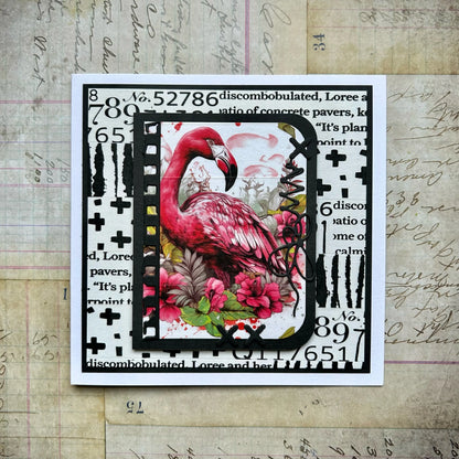 #98 - Washi Tape - Flamingo Go Go AALL & Create