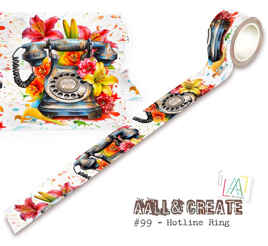 #99 - Washi Tape - Hotline Ring AALL & Create