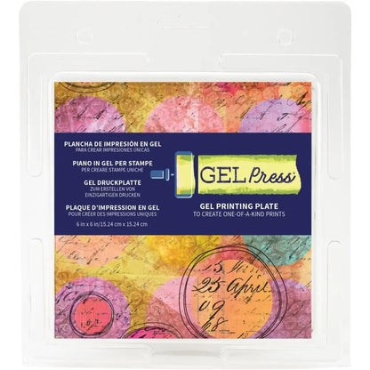 Gel Press - Plaque d'impression 15x15cm Vaessen Creative