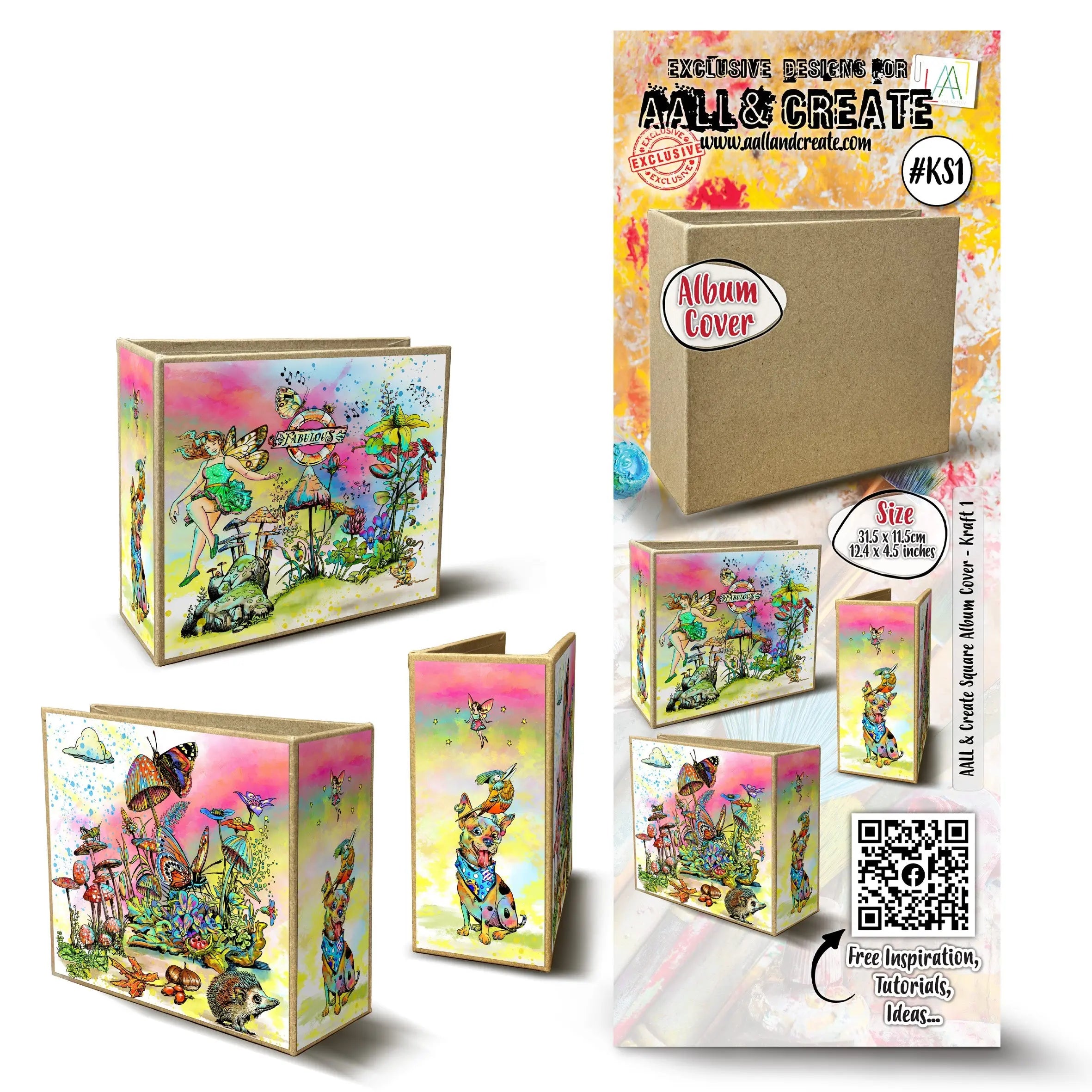 Square Album Cover - Kraft AALL & Create