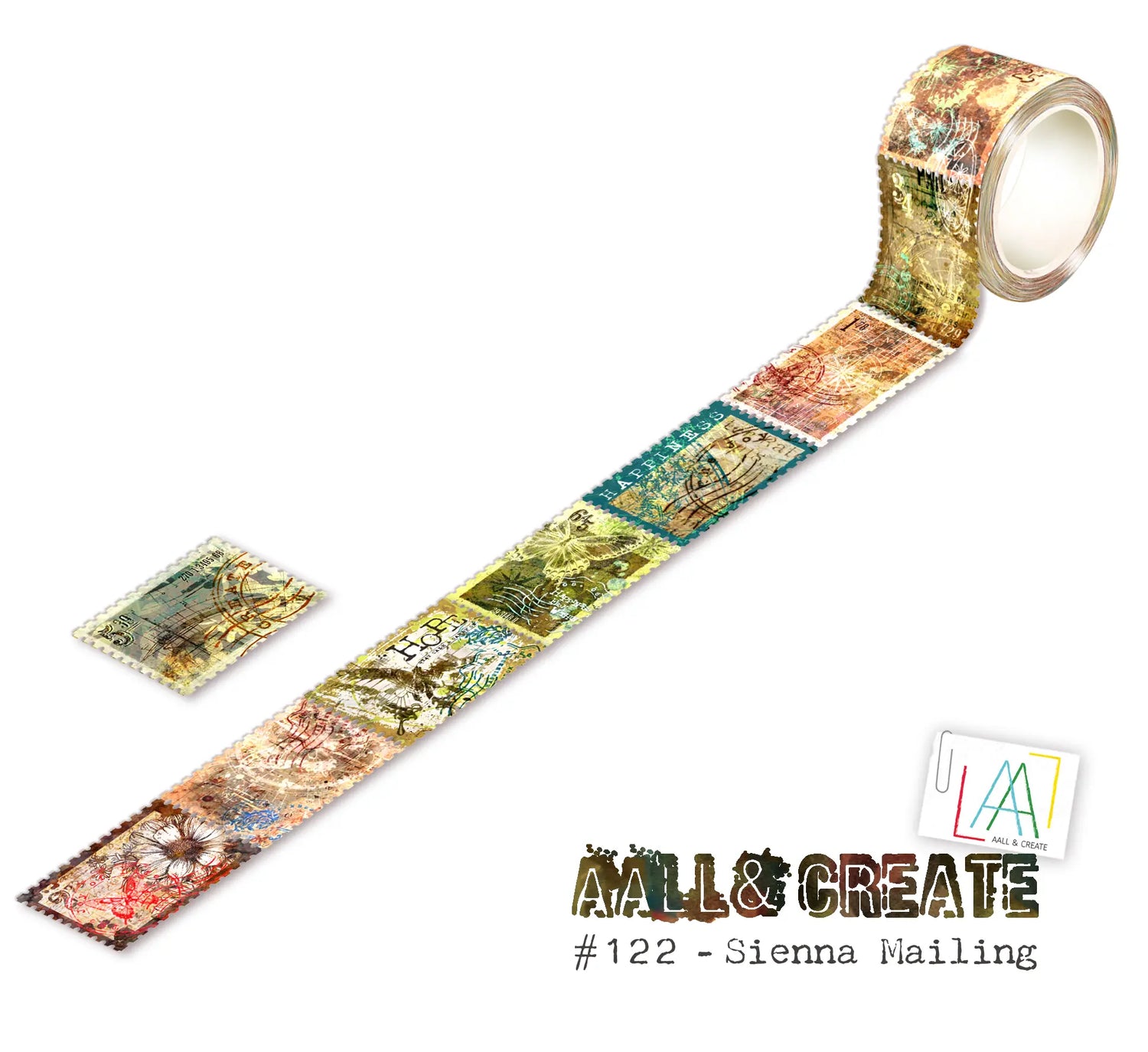 Washi Tape #122 - Sienna Mailing AALL & Create