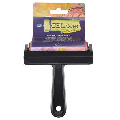 Gel Press • Brailleur en Caoutchouc Dur Noir 10,16cm MakeFor