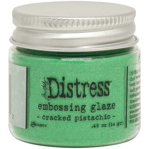 Poudre Distress à embosser Cracked Pistachio
